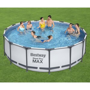 Bestway Steel Pro Max Zwembadset Rond 457X122 Cm