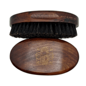 Beard Brush Made Of Natural Boar Bristles & Cherry Wood