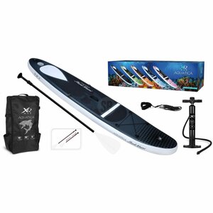 Xq Max Sup-Board Aquatica Shark 305X71X15 Cm Donkergrijs