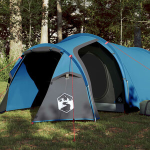 Tent 3-Persoons 85T Taft 1 370 x 185 x 116 cm Blauw