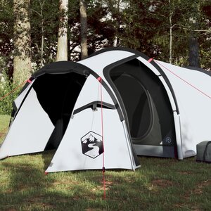 Tent 3-Persoons 90T Taft 1 370 x 185 x 116 cm Wit