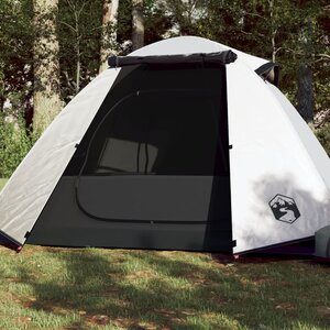 Tent 2-Persoons 224X248X8 Cm 85T Taft 1 Wit