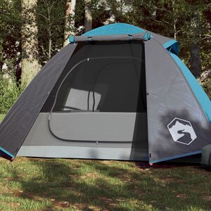 Tent 2-Persoons 224X248X8 Cm 85T Taft 1 Blauw