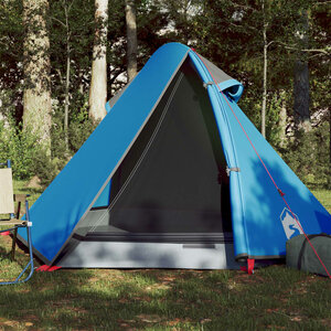 Tent 2-Persoons 267X54X7 Cm 85T Taft 1 Blauw