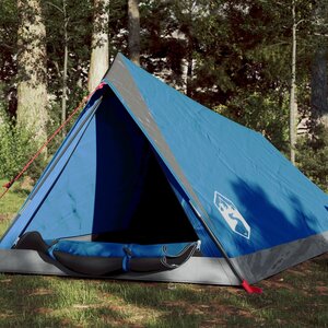 Tent 2-Persoons 200X20X88/62 Cm 85T Taft 1 Blauw