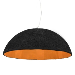 Hanglamp E27 Ø70 Cm Zwart En Goud 1 Ø 70 cm