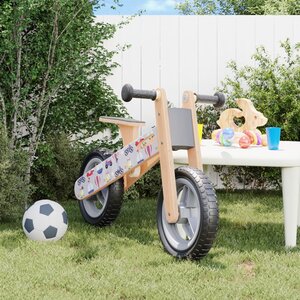 Loopfiets Voor Kinderen Met Print Grijs