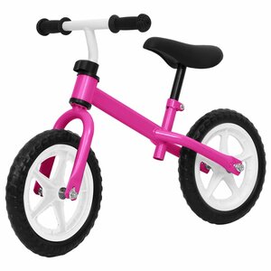 Loopfiets Met Wielen 11 inch Roze