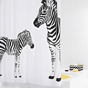 Ridder Douchegordijn Zebra 180X200 Cm