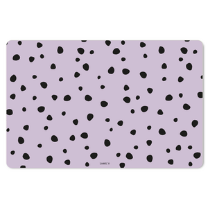 Knutselmat Dots Lila 140 x 90 cm XL