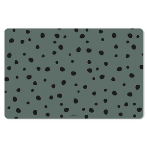 Knutselmat Dots Groen 140 x 90 cm XL