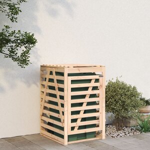 Containerberging 84X90X128,5 Cm Massief Grenenhout 84 x 90 x 128.5 cm Natuurlijk grenenhout