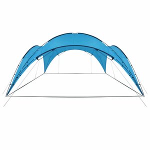 Partytent Boog 450 x 450 x 265 cm lichtblauw