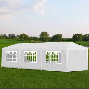 Partytent 3 x 9 m Wit