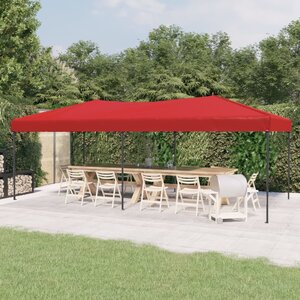 Partytent Inklapbaar 3 x 6 m Rood