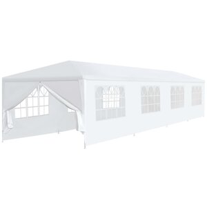 Partytent 3 x 12 m Wit