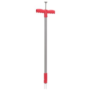 Onkruidsteker 93,5 Cm Gepoedercoat Staal Rood En Grijs Model 1