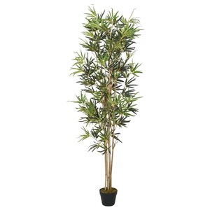 Kunstplant Bamboe 04 Bladeren Groen 180 cm