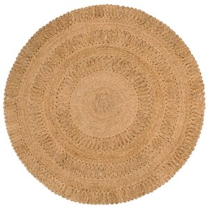 Tapijt Rond Gevlochten Jute 150 cm