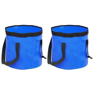 Emmers 2 St Inklapbaar 30 L Pvc 34 x 29 cm Blauw