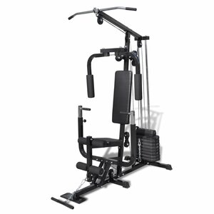 Multifunctionele Home Gym Fitnessmachine Rood