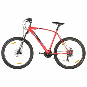 Mountainbike 2 Versnellingen 29 Inch Wielen Frame 53 cm Rood