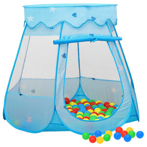 Kinderspeeltent 02X02X82 Cm Blauw