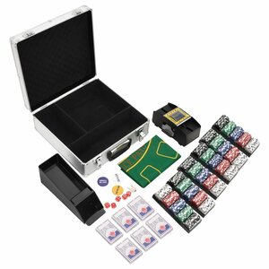 -Delige Pokerset ,5 G 600 Chip (11.5 g)