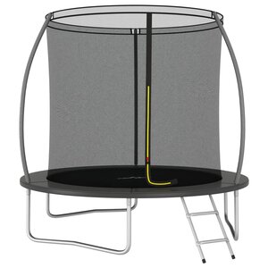 Trampolineset Rond 00 Kg 244X55 Cm Ø 244 x 55 cm Grijs