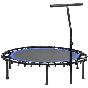 Fitnesstrampoline Met Handgreep 122 cm Zonder veiligheidsmat Rond