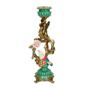 Candlestick Bird & Flower - Extra Large - 33 Cm