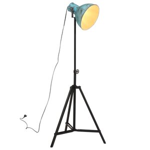 Vloerlamp 25 W E27 61x61x90/150 cm verweerd blauw