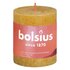 Bolsius Stompkaarsen Shine 4 St Rustiek 80X68 Mm Honinggeel 80 x 68 mm Honingraatgeel_