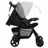 Kinderwagen 3-In-1 Staal Lichtgrijs En Zwart_