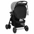 Kinderwagen 3-In-1 Staal Lichtgrijs En Zwart_