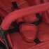 Kinderwagen Staal Rood_