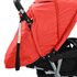 Kinderwagen Dubbel Staal Rood En Zwart_