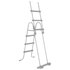 Bestway Zwembadladder Flowclear Met 4 Treden 107 Cm Donkergrijs_