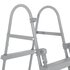 Bestway Zwembadladder Flowclear Met 4 Treden 107 Cm Donkergrijs_