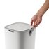 Eko Afvalbak Met Sensor Morandi 30 L Wit 27.1 x 27.1 x 59.1 cm_