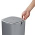 Eko Afvalbak Met Sensor Morandi 30 L Grijs 27.1 x 27.1 x 59.1 cm_