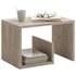 Fmd Salontafel 2-In-1 59,1X35,8X37,8 Cm Zandeikenkleurig_