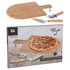 Excellent Houseware 3-Delige Pizzasnijset 43X30 Cm Bamboe_