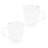 Hi Cappuccinoglazenset 2-Delig 270 Ml Transparant_