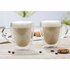 Hi Cappuccinoglazenset 2-Delig 270 Ml Transparant_