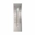 Nature Wandthermometer 7X1X23 Cm Aluminium_