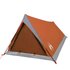 Tent 2-Persoons 200X20X88/62 Cm 85T Taft Grijs En Oranje 1 orange_