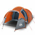 Tent 4-Persoons 360X35X05 Cm 85T Taft Grijs En Oranje 1 360 x 140 x 105 cm orange_