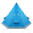 Tent 4-Persoons 367X367X259 Cm 85T Taft 1 Blauw_