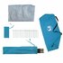 Tent 4-Persoons 367X367X259 Cm 85T Taft 1 Blauw_